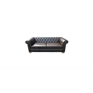 CHESTERFIELD DIAMOND 2,5 SEATER COUCH GENUINE LEATHER