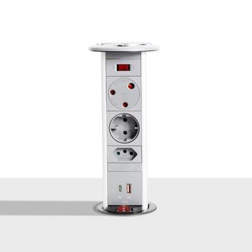 Multiplug Powerdock MK430 Light Grey