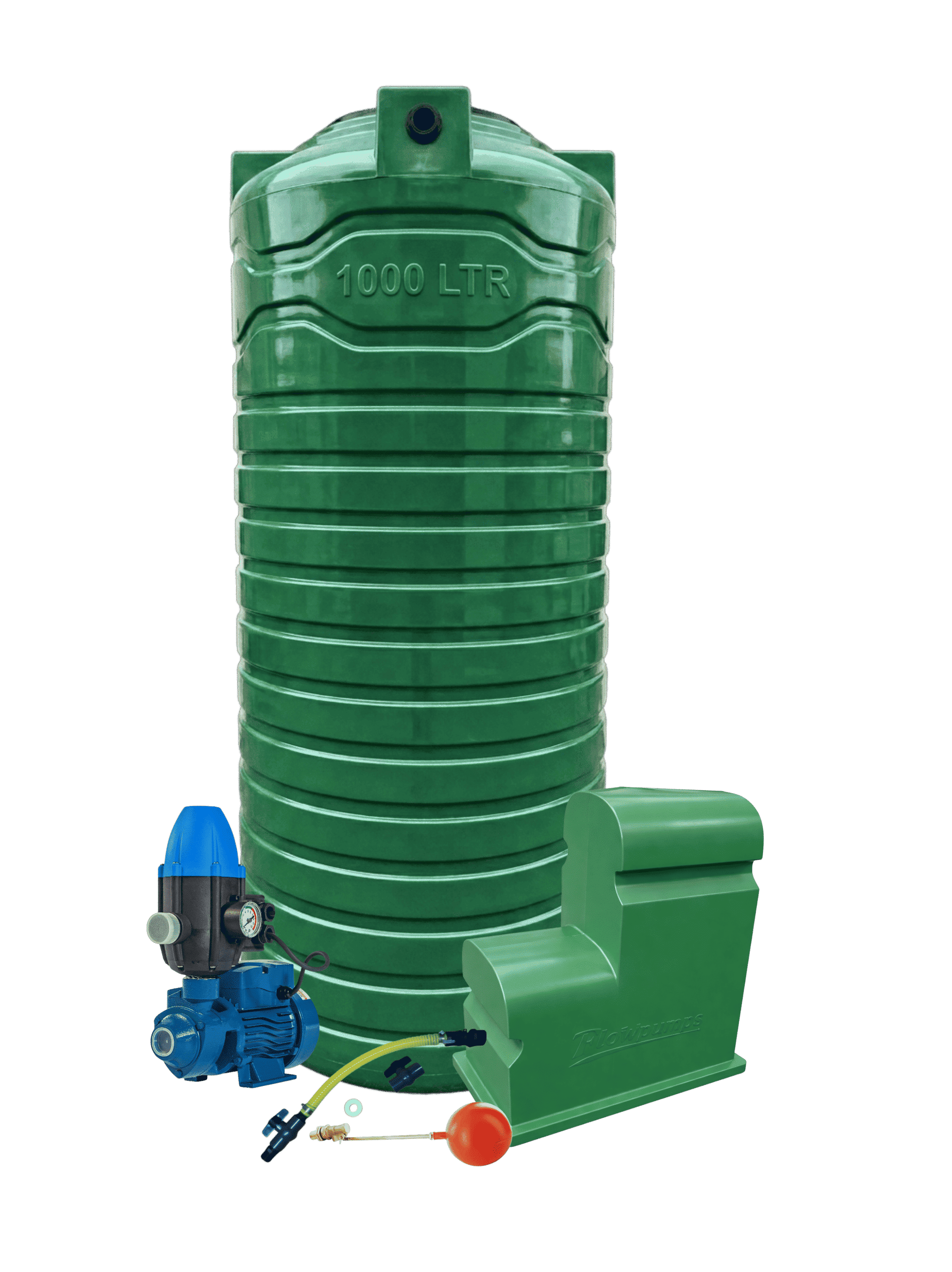1000L Slimline Complete Combo Cape Green 0.75kW