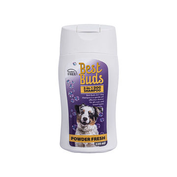 Dog Shampoo - Powder Fresh - 2-in-1 - 220ml - 2 Pack