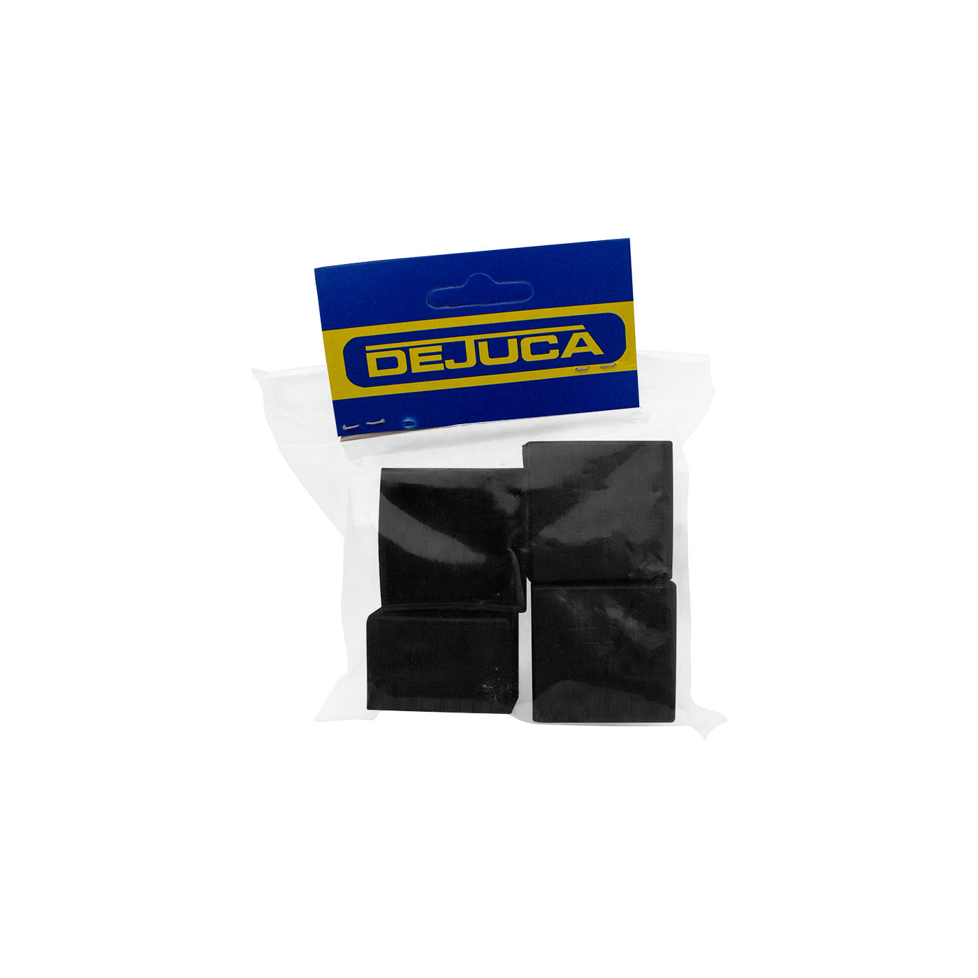 Dejuca - Plastic - Ferrules - Square - 38mm - 4/pkt - 4 Pack
