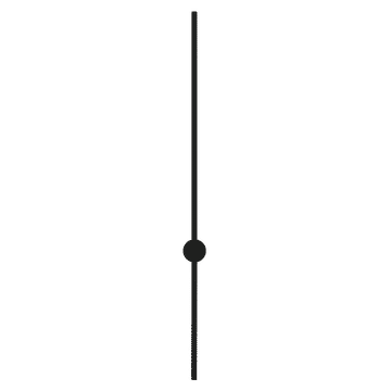 Zebbies Lighting Zara 20W Sand Black CCT LED Wall Light