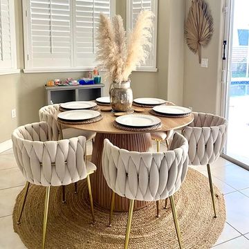 QandAHome Serenity 4 Seater Dining Set