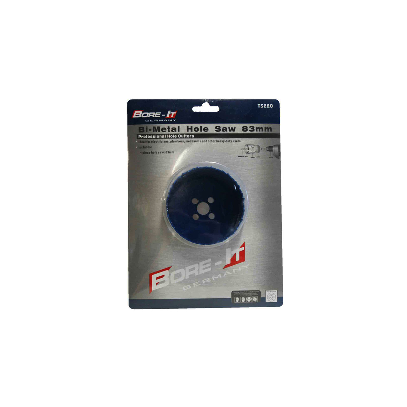 Bore-it - Hole Saw - Bi-metal - 83mm - 5 Pack