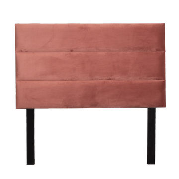 Sky Headboard - Pink Velvet - Double
