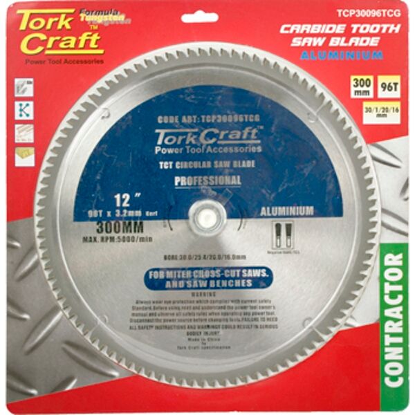 Blade Contractor 300 X 96T Tcg Pos.30/1/16 Circular Saw Tct