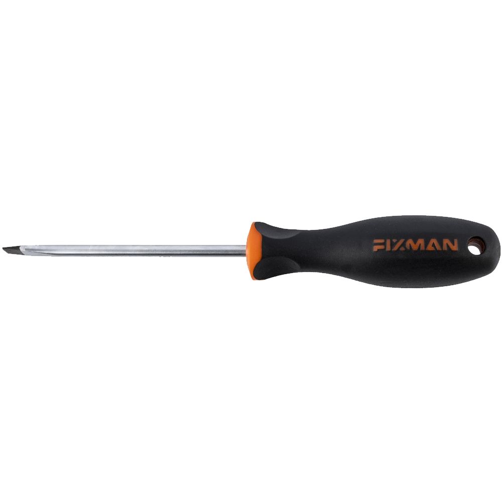 Fixman S/Driver Slotted 5.5X1X100Mm Crv With Ergonomic Handle