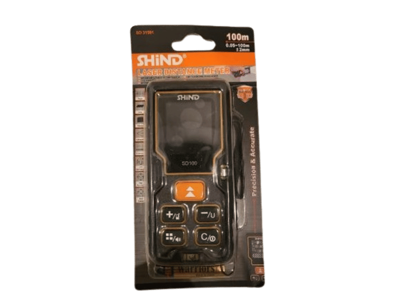 Shind Rugged Laser Distance Meter - 100m