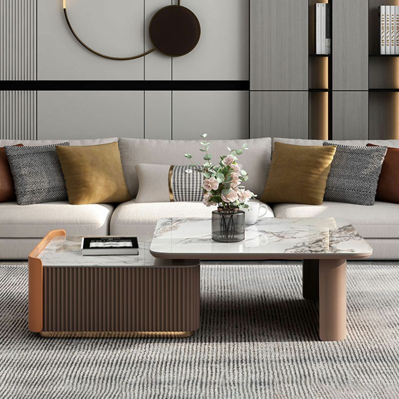 Lisette Nesting Coffee Table Square