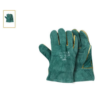 Green Lined Premium Welders Glove - Wrist