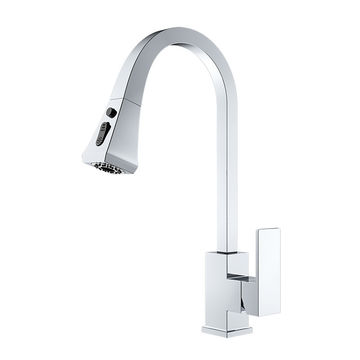Kitchens Sink  Pull Out  2 Mode Mixer Faucet Tap 0930 Chrome