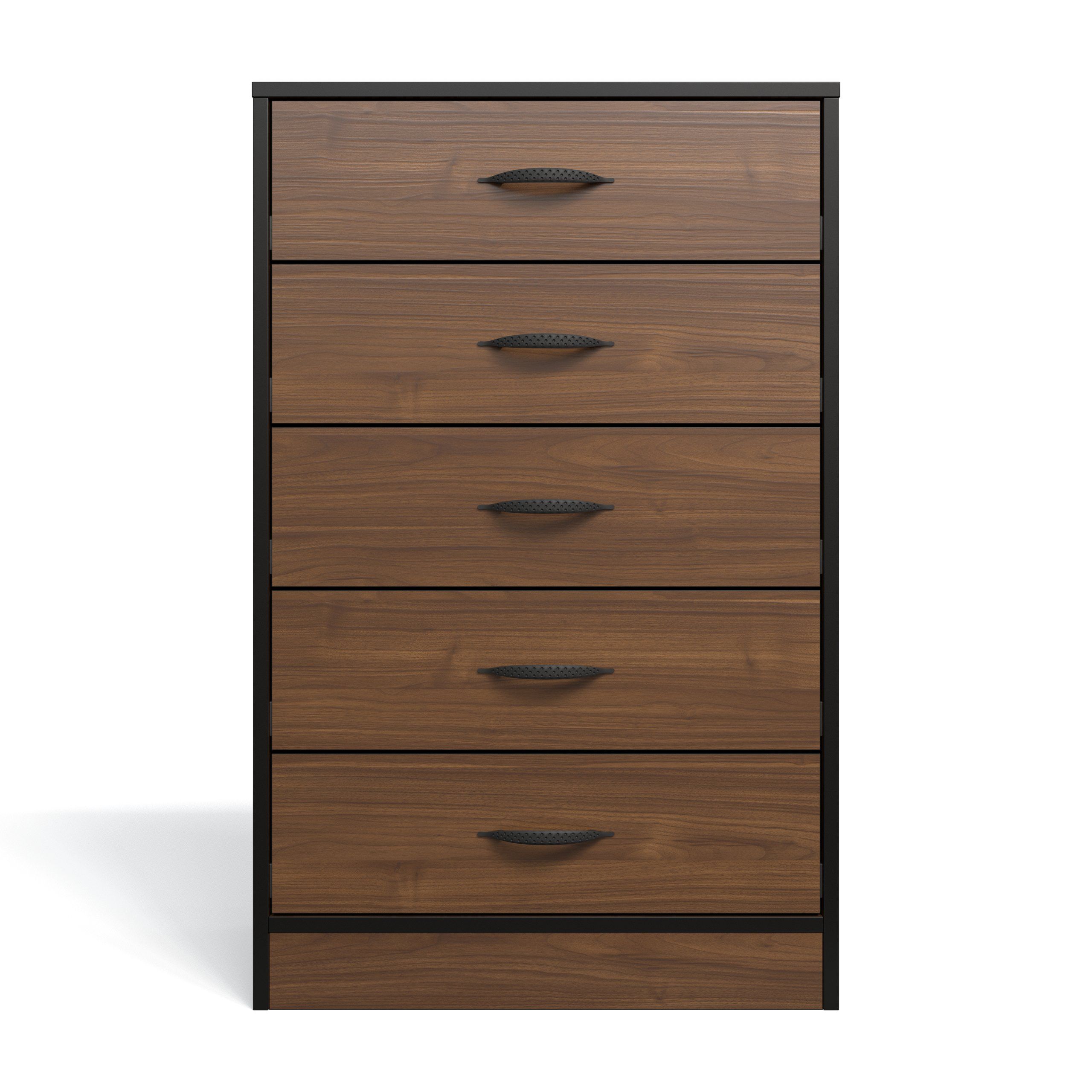 Price Cut - Foundation Tall Boy - Brown Walnut