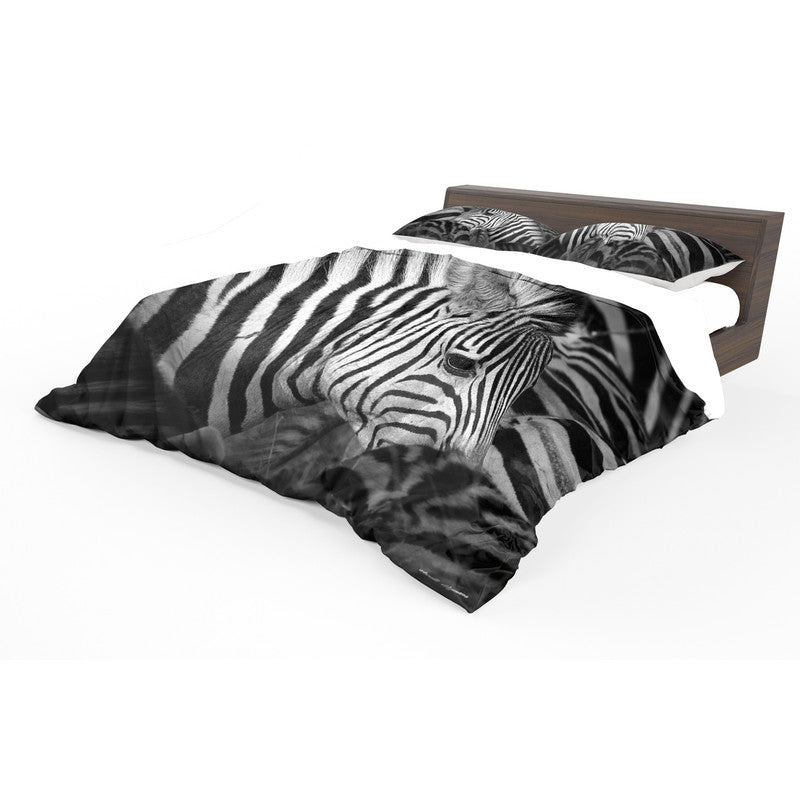 Zebra Stripes By Annette Heymans Duvet Cover Set Double | LEROY MERLIN ...