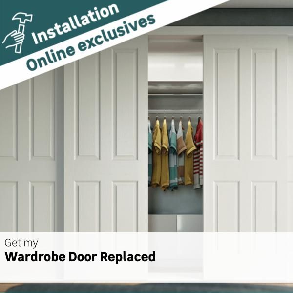 Installation Wardrobe Door Removal and Replacement LEROY MERLIN