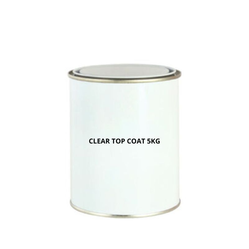 Top Coat for fibreglass tissue sheets - Clear 5kg