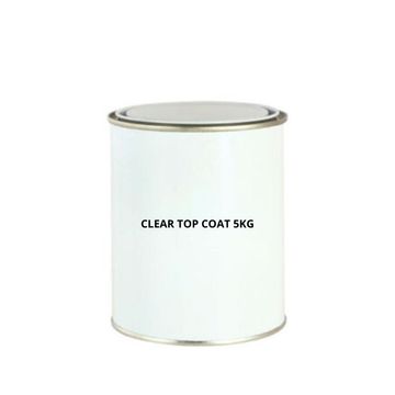 Top Coat for fibreglass tissue sheets - Clear 5kg