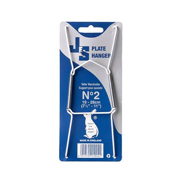 Plate-Hanger Plastic Coated. Size-2 For 19-28cm Plates - 12 Pack