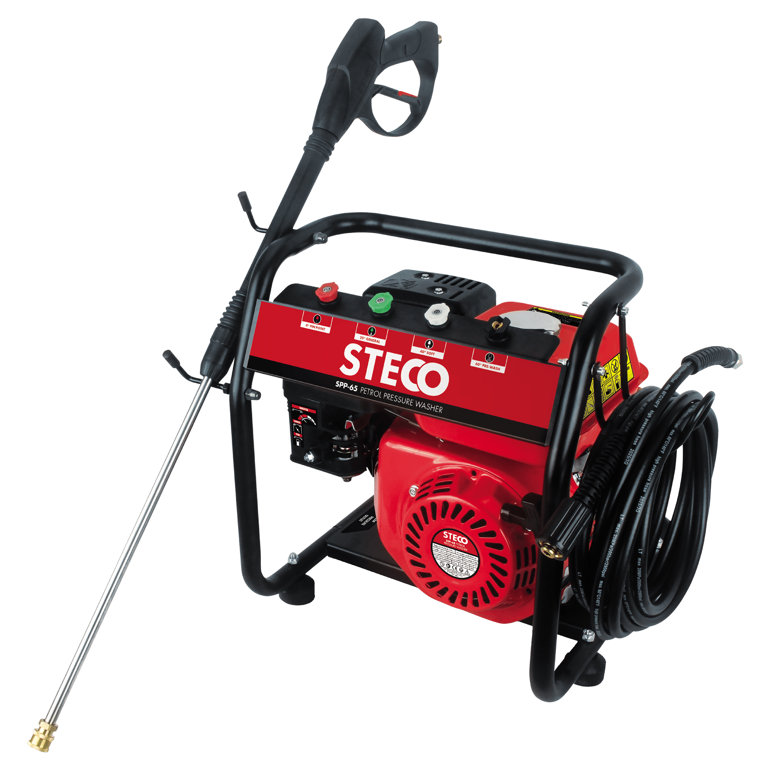 STECO PETROL PRESSURE WASHER 6.5HP - 155BAR