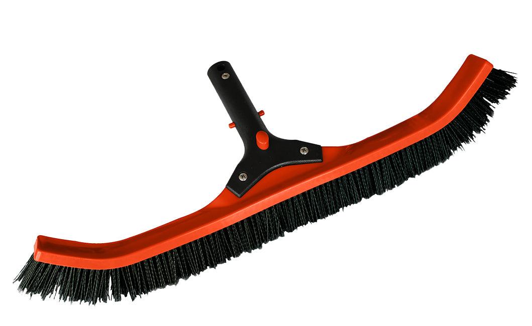 Speck Pro Curved Pool Brush 560Mm With V-Clip & Nylon Bristles