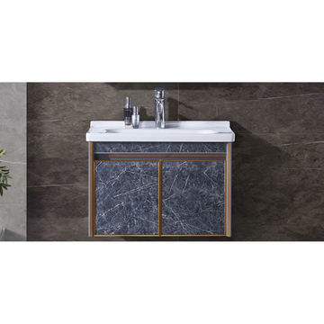 BATHROOM VANITY - BLUE - 610X470X400MM