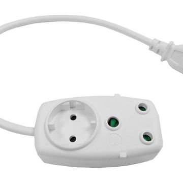 Locally Sourced Multi Plug 1X16A 1X5A 0.5M Iec Cord