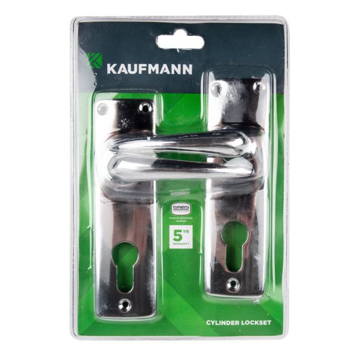 Kaufmann Lockset Profile Cylinder With Chrome Plated Steel