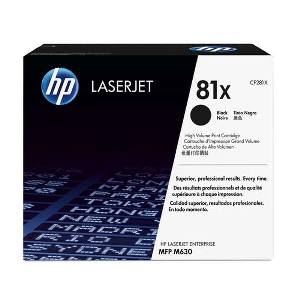 Hp # 81X Laserjet M630 605 Black Print Cartridge.