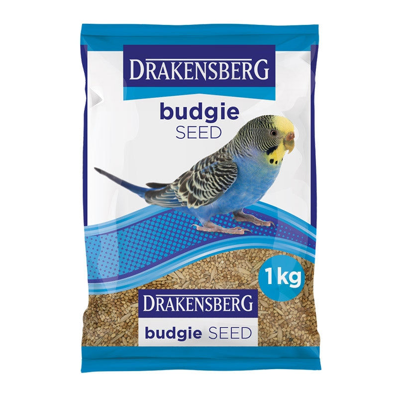 Drakensberg Blue Bag Seed Budgie Mix 1 Kg