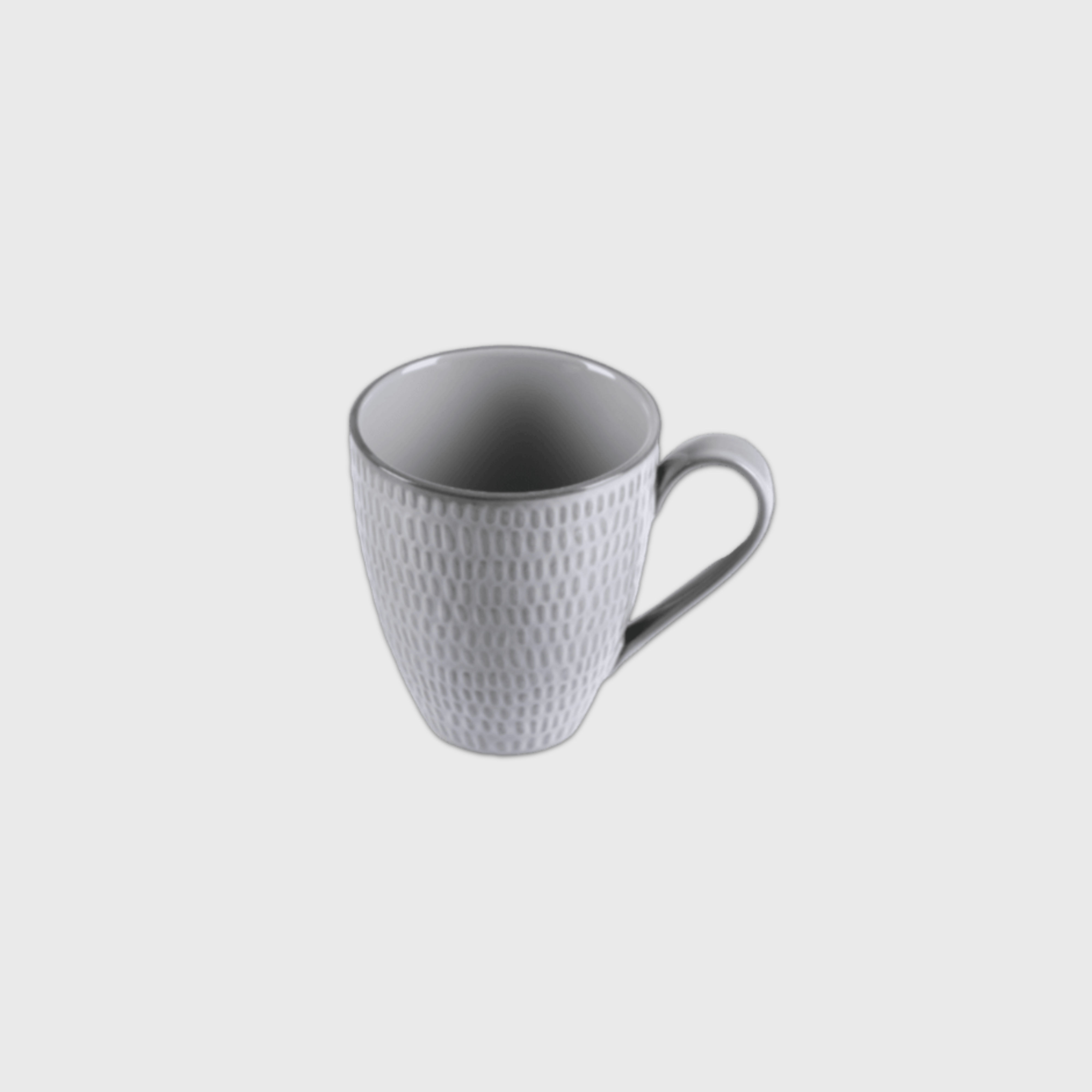 YVONNE CHAKA CHAKA - Rice Mug Grey Set of 4