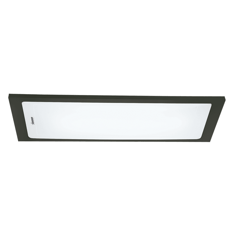 Flush Mount Metal and Polycarbonate Fitting  24W LED