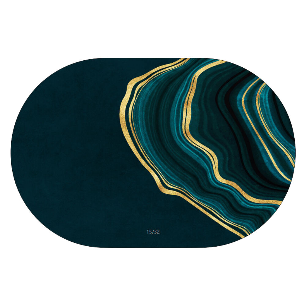 Luxe Layers - Oval Bath Mat - 40*60cm