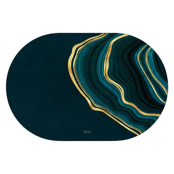 Luxe Layers - Oval Bath Mat - 40*60cm