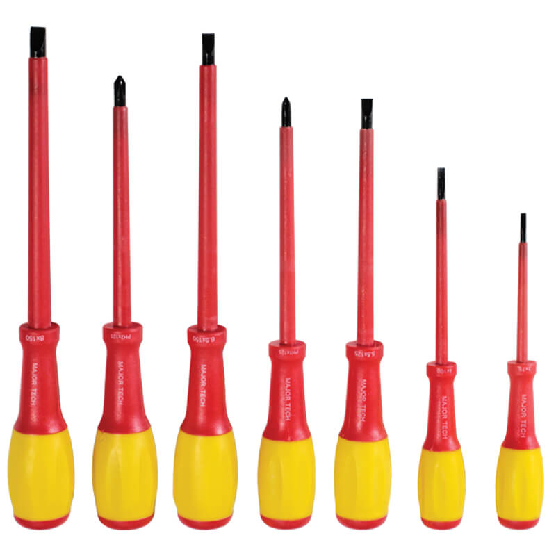 1000V Insulated Screwdriver Set (KTK0707SG) - Major Tech