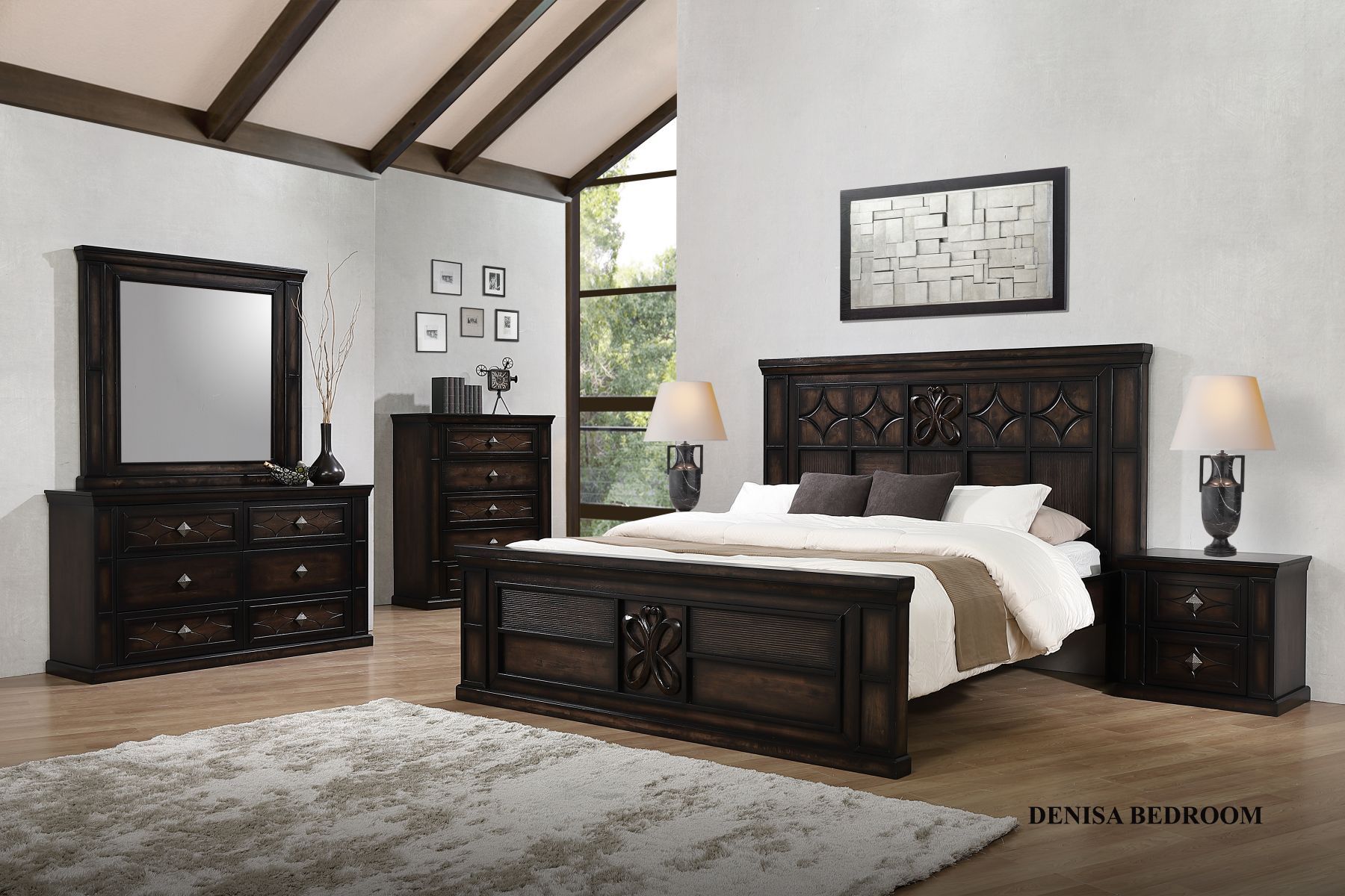 Denisa Bedroom Set -Queen Size Bed