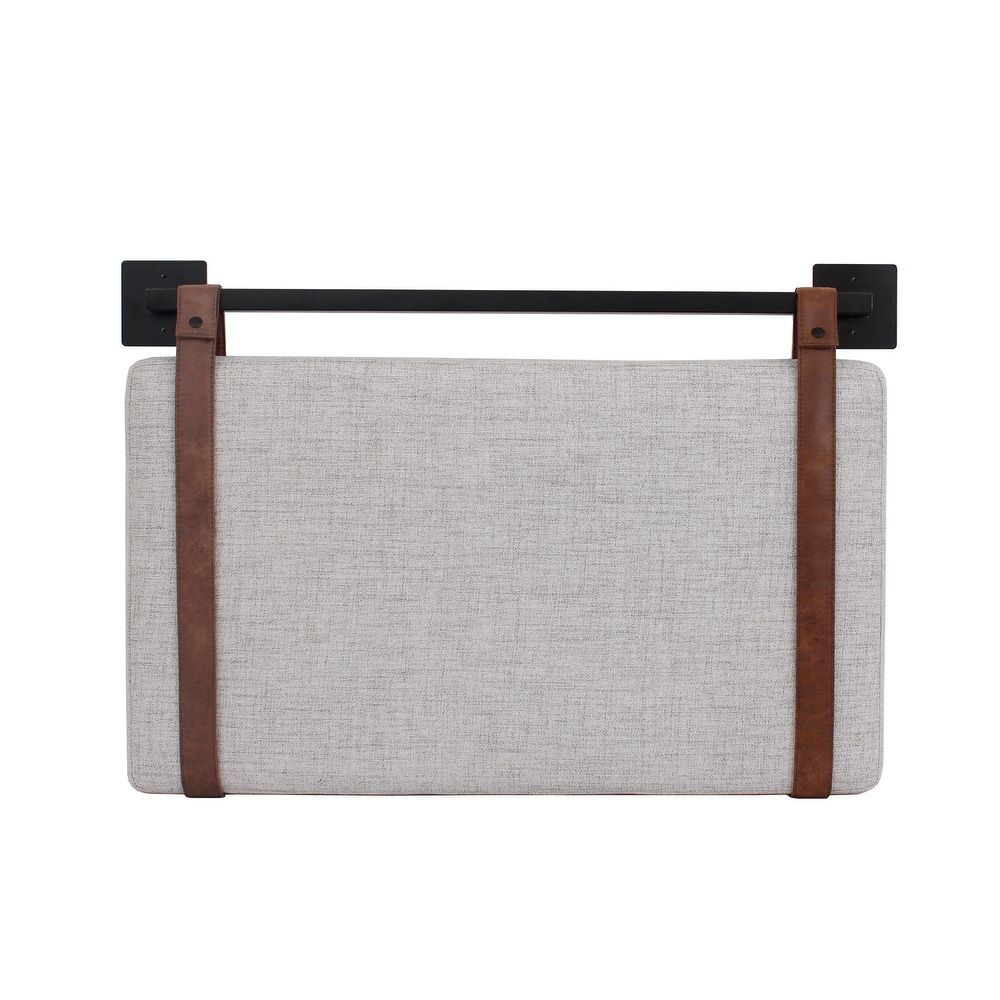 Ingrid headboard grey single