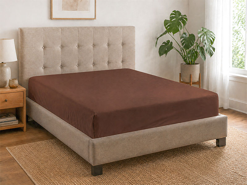 Everyday Collection Fitted Sheet - 90GSM -Tiramisu - King (30pc)