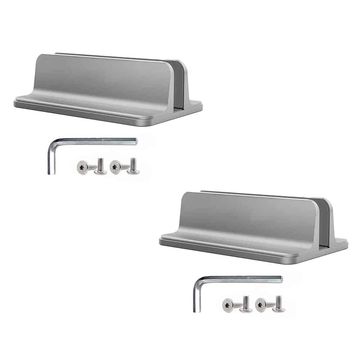 Killer Deals Adjustable Aluminum Vertical Desktop Laptop Tablet Stand x2 Combo