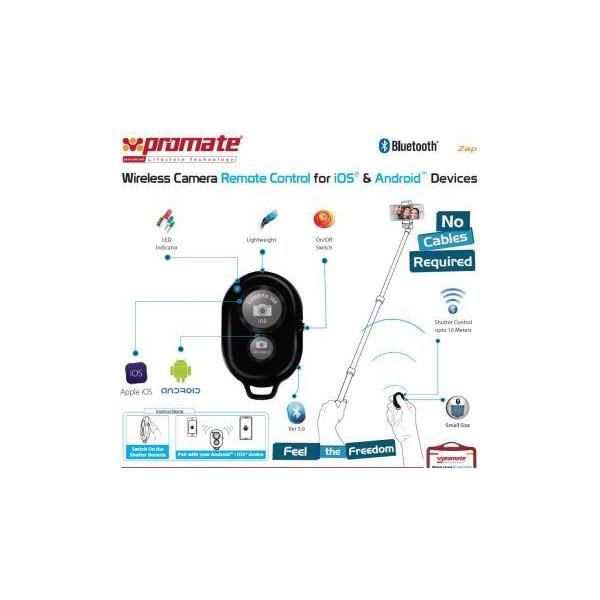 Promate Zap Wireless Camera Remote Control for iOS &