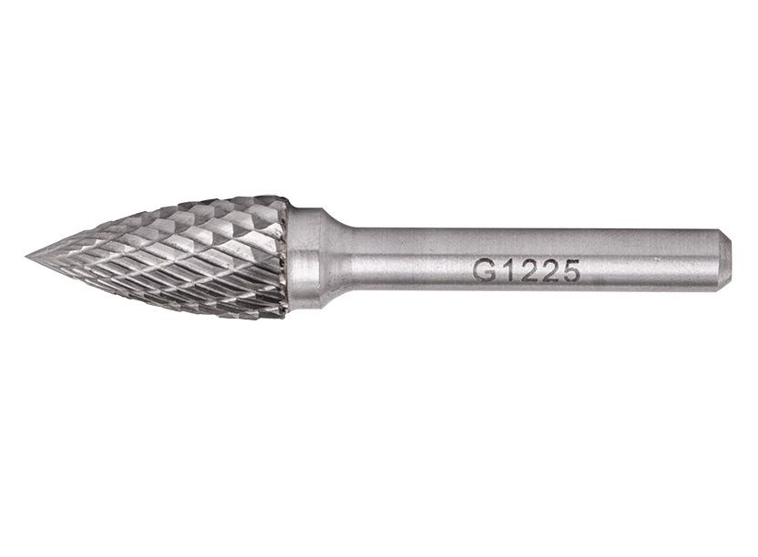 Tork Craft - Rotary Burr Tungsten 12x25x6mm Conical Curved - 2 Pack