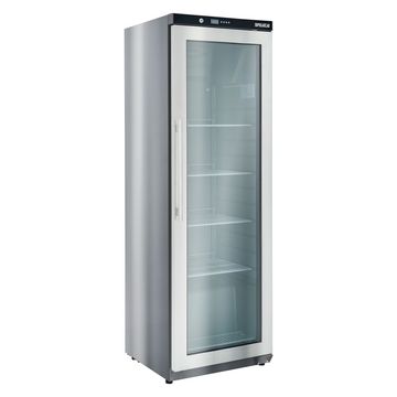 Upright storage freezer with glass door - 300Lt