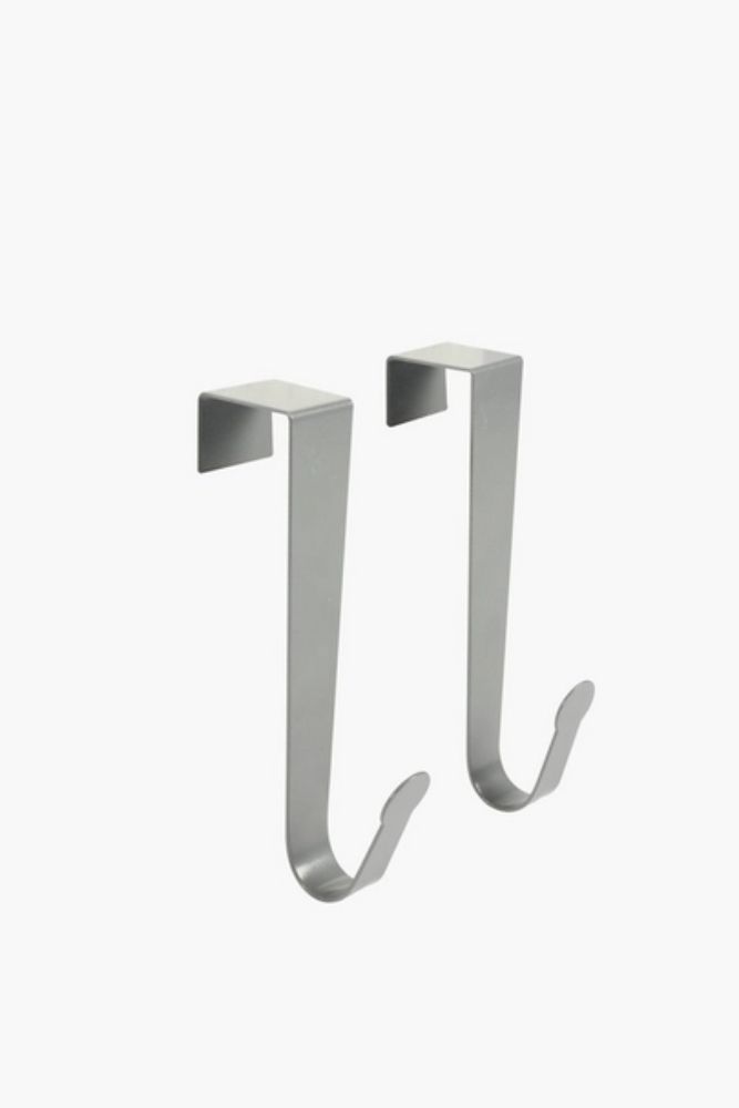 2 PACK METAL HOOKS Modern, Durable & Easy to Install