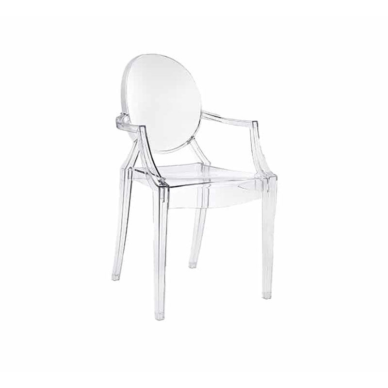 Vividitto - Replica Ghost Arm Chair - Clear