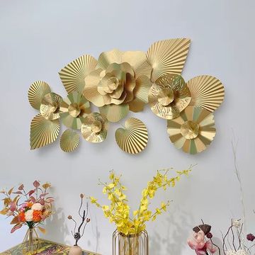 Prestige Home - Florentia Golden Metal Wall Decor