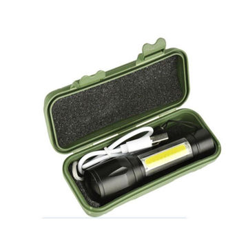 Pocket Rechargeable Dual Cob Light and Torch
