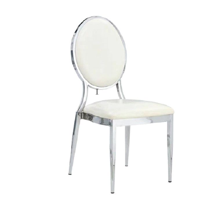Fab Conference white chair with a touch of Gold
