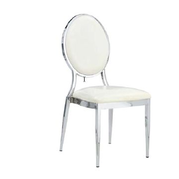 Fab Conference white chair with a touch of Gold