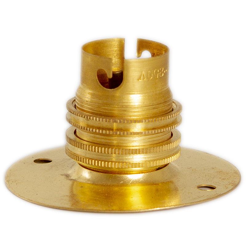 UNITED ELECTRICAL Brass Batten Holder