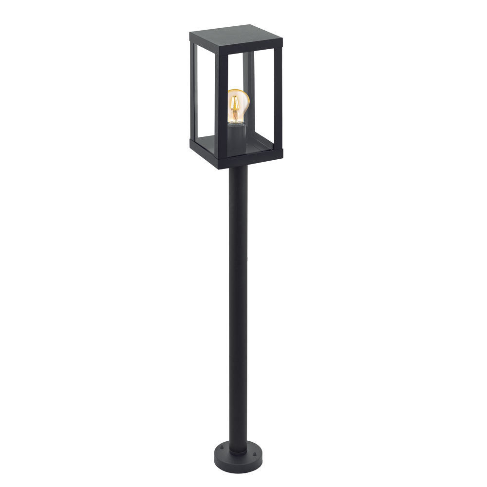 Alamonte1 1 Light Bollard Black