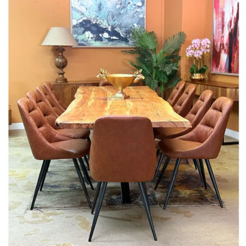 KC FURN – Live Edge Neem-Wood Dining Set