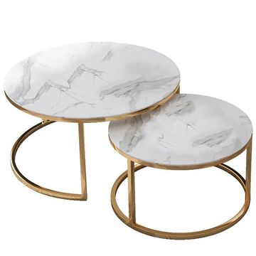 Marble Top Nesting Tables